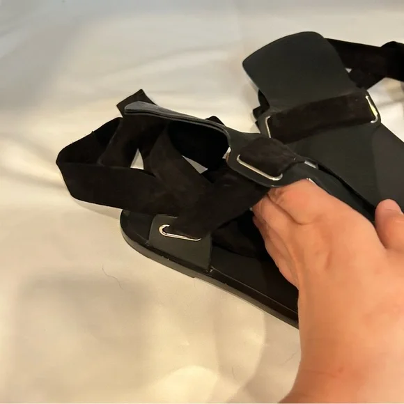 Rag & Bone Suede Slingback Sandals - Picture 6 of 8